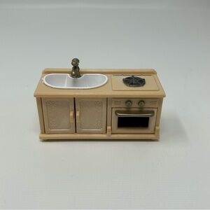 Vintage Calico Critters Sylvanian Families Sink and Stove